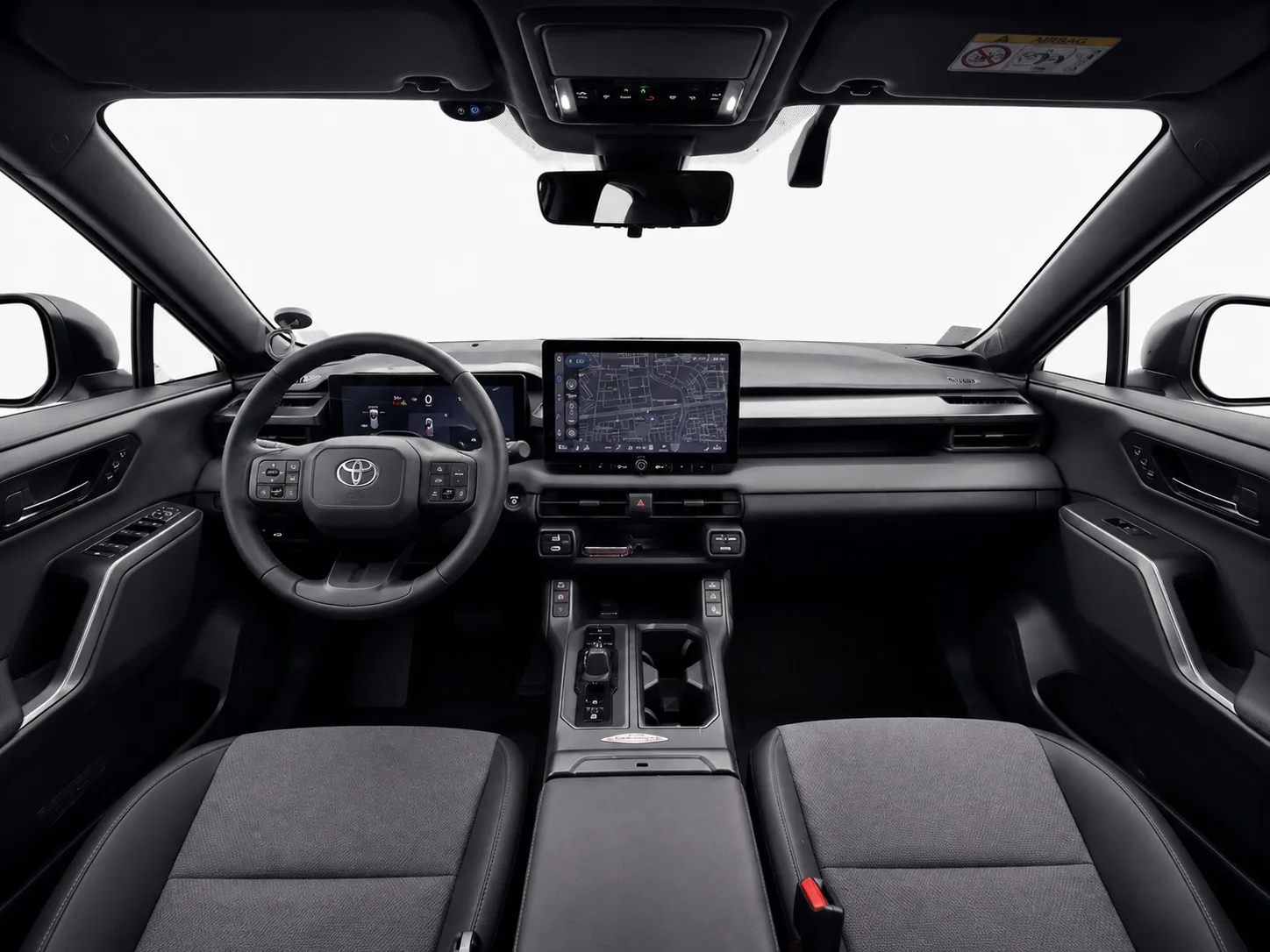 Toyota RAV4 PHEV 數位座艙與中控台